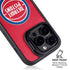 NBA Detroit Pistons Distressed iPhone 15 Pro Kickstand Case
